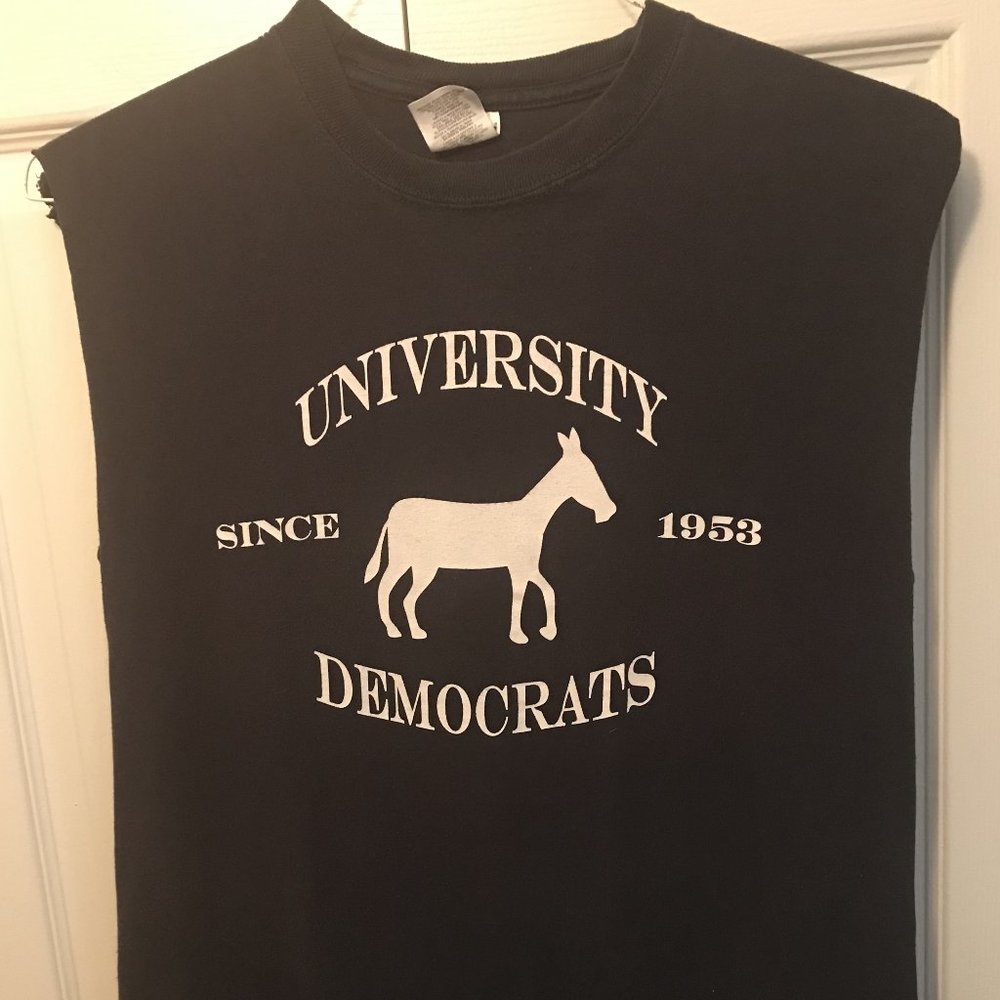 University Democrats Black Shirt